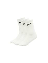 Nike Everyday Lightweight SX7676-100 Αθλητικές Κάλτσες Λευκές 3 Ζεύγη
