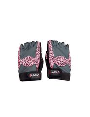 Gloves for the gym Pink Gray W HMS RST03 r L