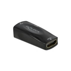 Αντάπτορας DELOCK HDMI σε VGA 66560, με audio, 1080p/60Hz, μαύρος