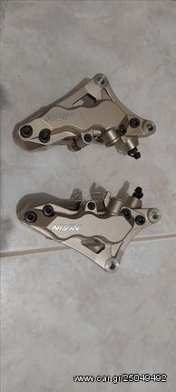 NISSIN 6 SIX PISTON CALIPERS δαγκάνες εξαπιστονες 