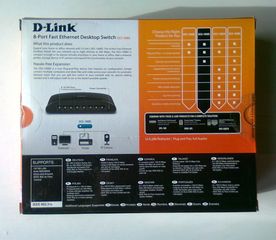 D-Link switch 8-port DES-1008D-thumb-1