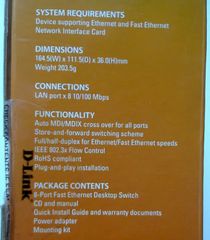 D-Link switch 8-port DES-1008D-thumb-3