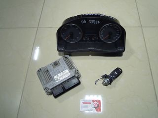 ΣΕΤ IMMOBILIZER VOLKSWAGEN GOLF 5 <BFX> 1.9 TDI 2004-2008 (int 1)