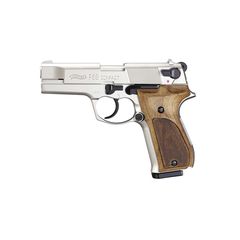 WALTHER P88 COMPACT NICKEL WOOD 9mm πιστόλι αντίγραφο starter pistol-ισχυρού κρότου Σηματοδοσίας