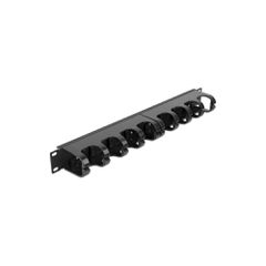 DELOCK cable management 66849 για rack 19"/1U με 10 γάντζους για καλύτερη οργάνωση των καλωδίων