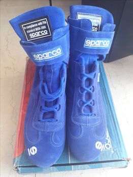 Αγωνιστικά παπούτσια Sparco Top Azzurro νούμερο 46