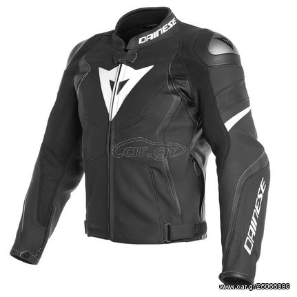 ΜΠΟΥΦΑΝ DAINESE AVRO 4 LEATHER JACKET (Black-Matt-Black-Matt-White)