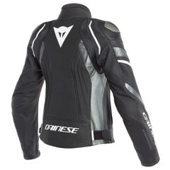 ΜΠΟΥΦΑΝ DAINESE AVRO 4 LADY LEATHER JACKET (Black-Matt-Anthracite-White)-thumb-1