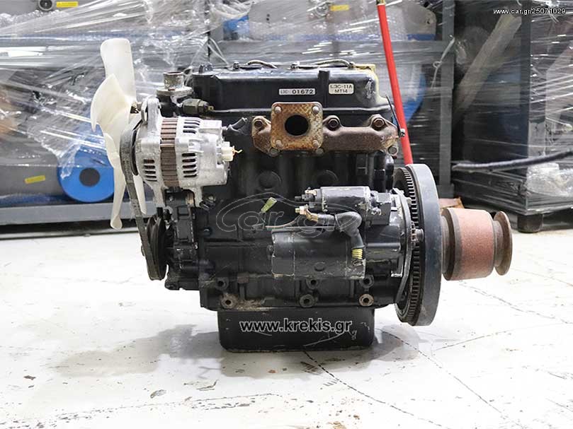 ΥΔΡΟΨΥΚΤΟΣ ΚΙΝΗΤΗΡΑΣ ΠΕΤΡΕΛΑΙΟΥ MITSUBISHI L3C 808cc 3 ΚΥΛΙΝΔΡΟΙ