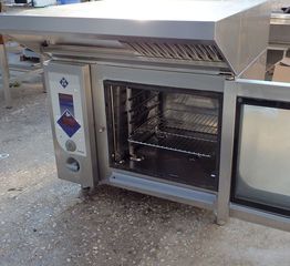Φούρνος Ηλεκτρικός 100x109x109Cm MKN HansDampf 6.1 -Μεταχειρισμένος.-thumb-2