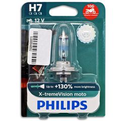 Λάμπα H7 X-Treme Vision PH12972XVBW Philips