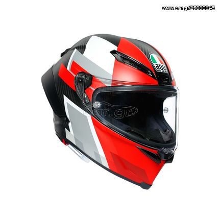 AGV PISTA GP RR ECE DOT MULTI - COMPETIZIONE CARBON/WHITE/RED προσφορά από 1350ε τώρα