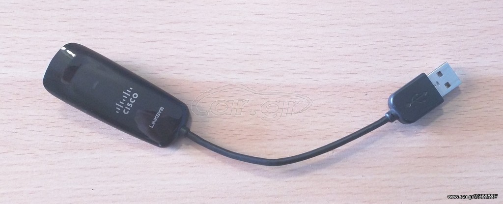 USB-Ethernet αντάπτορας (Linksys USB300M)