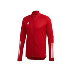 Adidas Condivo 20 Ανδρική Φούτερ Ζακέτα με Τσέπες Κόκκινη FS7111