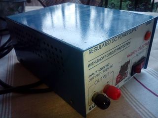 ΡΥΜΙΣΤΗΣ Ρυθμιζόμενη ισχύ dc stppky 55600 .με σύντομη προστασία  6 amp.με προστασία βραχυκυκλώματος ME ΕΙΣΟΔΟΣ 220V AC OUT PUT 13.8V DC,ELECTRO RADIO POREW αν θέλετε δώστε όλες τις αγγελίες μου .πατή