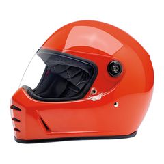 ΚΡΑΝΟΣ- BILTWELL Lane Splitter helmet gloss hazard orange