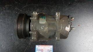 ΚΟΜΠΡΕΣΕΡ A/C  SANDEN  RENAULT  MEGANE I  1.4-1.4 16V-1.6-1.6 i-1.6 16V  (01/1996-08/2003)  ΚΩΔ. 7700866491  ,  SD7V16 1134