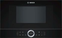 BOSCH BFL634GB1 Φούρνος Μικροκυμάτων Εντοιχιζόμενος 900W ΕΩΣ 12 ΔΟΣΕΙΣ