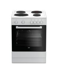 BEKO FSM66000GWS Κουζίνα Ηλεκτρική με Εμαγιέ Εστίες ΕΩΣ 12 ΔΟΣΕΙΣ