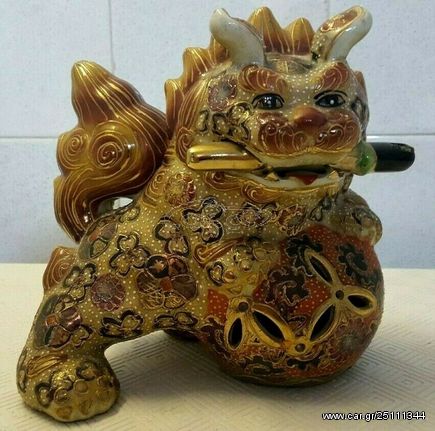 SATSUMA FOO DOG VINTAGE ΚΕΡΑΜΙΚΗ ΦΙΓΟΥΡΑ