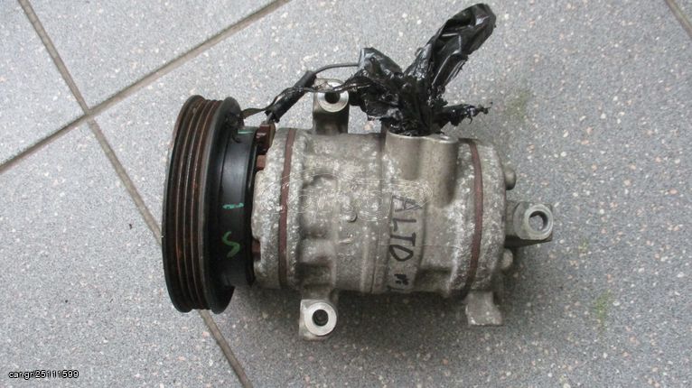 Κομπρεσέρ A/C, γνήσιο Subros, από Suzuki Alto 2008 - 2014 & Nissan Pixo '08-'14