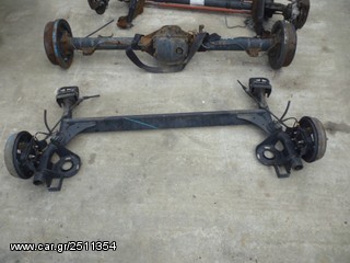 ΑΞΟΝΑΣ ΠΙΣΩ ΜΕ ΑΚΡΑ / ΤΑΜΠΟΥΡΑ ΚΟΜΠΛΕ CHEVROLET AVEO, MOD 2008-2012