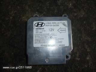 ΕΓΚΕΦΑΛΟΣ ΑΕΡΟΣΑΚΩΝ A/B HYUNDAI SANTA FE ΚΩΔ. ΕΓΚΕΦ. 95910-26200, MOD 2000-2005