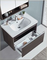 Έπιπλο μπάνιου DARK-PAUL με νιπτήρα και καθρέφτη set-0139 - ANESI-UP
