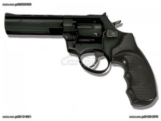 ZORAKI R1 4.5 REVOLVER SHINY BLACK PLATING 9mm πιστόλι αντίγραφο starter pistol-ισχυρού κρότου Σηματοδοσίας