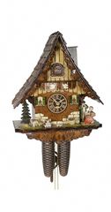 Ρολόι κούκος Κουρδιστός 8 ημερών με χειροποίητη παράσταση αλπικού σπιτιού. Κωδ: 8517 --- www. CuckooClock .gr ---