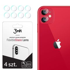 Γυαλί Προστασίας 3MK για τον φακό της Κάμερας Camera Lens iPhone 11 Full Cover Tempered Glass 9H ( 4 ΤΕΜΑΧΙΑ)