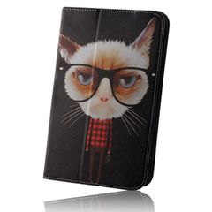 Θήκη Book Oldscool Cat Universal για Tablets 7-8"