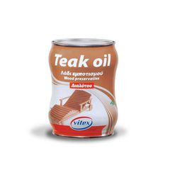 TEAK OIL VITEX - 750ml (ΕΩΣ 6 ΑΤΟΚΕΣ ή 60 ΔΟΣΕΙΣ)