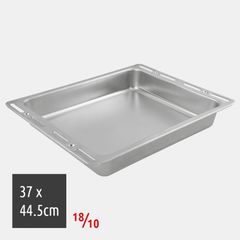 Ταψί Ορθογώνιο 37×44,5cm 18/10 Inox (ΕΩΣ 6 ΑΤΟΚΕΣ ή 60 ΔΟΣΕΙΣ)