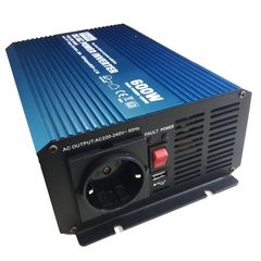 Inverter Καθαρού Ημιτόνου Pioneer Power 12V 600W P600U-122(ΠΛΗΡΩΜΗ ΕΩΣ 60 ΔΟΣΕΙΣ)
