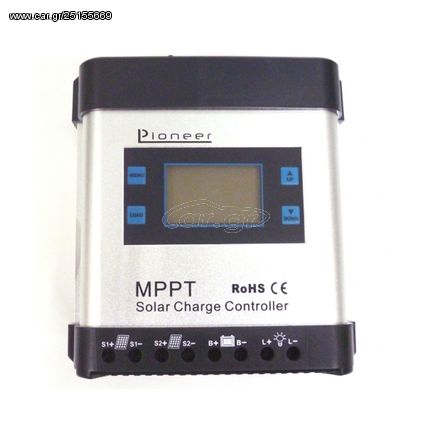 Ρυθμιστής Φόρτισης Pioneer Power MPPT Με Οθόνη LCD MPPT12V/24V-30D (ΕΩΣ 6 ΑΤΟΚΕΣ ή 60 ΔΟΣΕΙΣ)