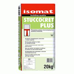 ISOMAT STUCCOCRET-PLUS ΡΗΤΙΝΟΥΧΟΣ ΣΤΟΚΟΣ ΣΠΑΤΟΥΛΑΡΙΣΜΑΤΟΣ 20KG (ΕΩΣ 6 ΑΤΟΚΕΣ ή 60 ΔΟΣΕΙΣ)