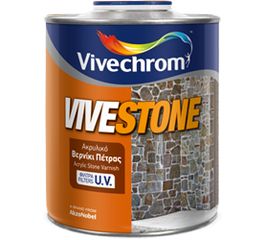 VIVESTONE ΑΚΡΥΛΙΚΟ ΒΕΡΝΙΚΙ ΠΕΤΡΑΣ 2,5LT (ΕΩΣ 6 ΑΤΟΚΕΣ ή 60 ΔΟΣΕΙΣ)