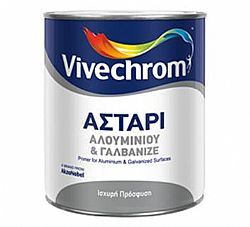 ΑΣΤΑΡΙ VIVECHROM ΑΛΟΥΜΙΝΙΟΥ & ΓΑΛΒΑΝΙΖΕ 2.5LT (ΕΩΣ 6 ΑΤΟΚΕΣ ή 60 ΔΟΣΕΙΣ)