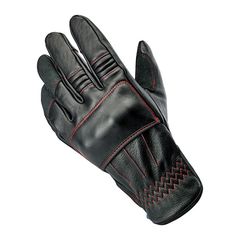 ΓΑΝΤΙΑ ΑΝΑΒΑΤΗ ΜΟΤΟΣΥΚΛΕΤΑΣ- Biltwell Belden gloves black/redline CE appr.