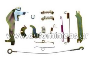 Σετ επισκευής σιαγώνων φρένου NISSAN D21, D22 2WD, 4WD, 15058441L