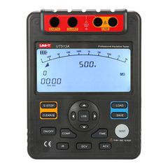 Ψηφιακός μετρητής αντίστασης UNI-T UT513A, έως 5κV με φωτιζόμενη οθόνη & ένδειξη χαμηλής μπαταρίας