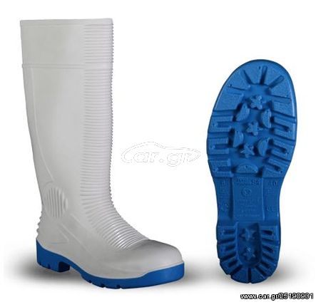 Μπότες ασφαλείας (γαλότσα) με μέταλλο DIKAMAR Administrator S4 αδιάβροχες αντιολισθητικές Νο.41-45 & 47 ( 006 )
