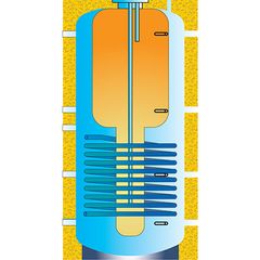 EMMETI BOILER TANK IN TANK ΜΕ ΕΝΑΝ ΕΝΑΛΛΑΚΤΗ  1000/200 LT + ΔΩΡΟ ΚΡΟΥΣΤΙΚΟ ΔΡΑΠΑΝΟ KAWASAKI K-ED-E810 (ΠΛΗΡΩΜΗ ΕΩΣ 60 ΔΟΣΕ