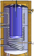 KAMINOTECHNIKI ΜΠΟΙΛΕΡ ΖΕΣΤΟ ΝΕΡΟ 1000/200 lit S2 8 bar + ΔΩΡΟ ΚΡΟΥΣΤΙΚΟ ΔΡΑΠΑΝΟΚΑΤΣΑΒΙΔΟ Kawasaki K-ED-E800-13 (ΠΛΗΡΩΜΗ ΕΩΣ 60