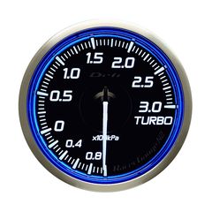 Defi DF Blue Racer N2 Boost Gauge Metric 60mm 3 Bar