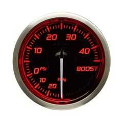 Defi DF Red Racer N2 Boost Gauge Imperial 52mm 45PSI