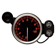 Defi DF Red Racer N2 Tachometer/Max 9000 RPM 80mm