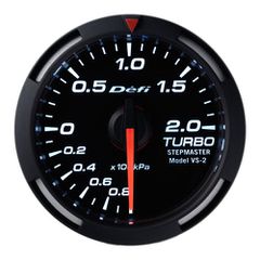 Defi White Racer Turbo - Boost Gauge Metric 52mm 2 Bar