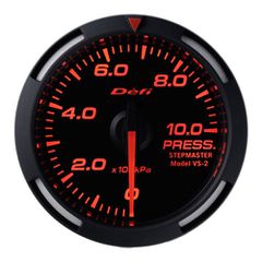 Defi Red Racer Pressure Gauge Metric 52mm 10 Bar